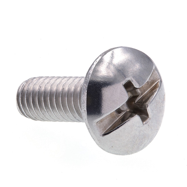Machine Screw, Truss Head, Phil/Sltd Comb No. 8-32 X 1/2in 18-8 Stainless Steel 25PK